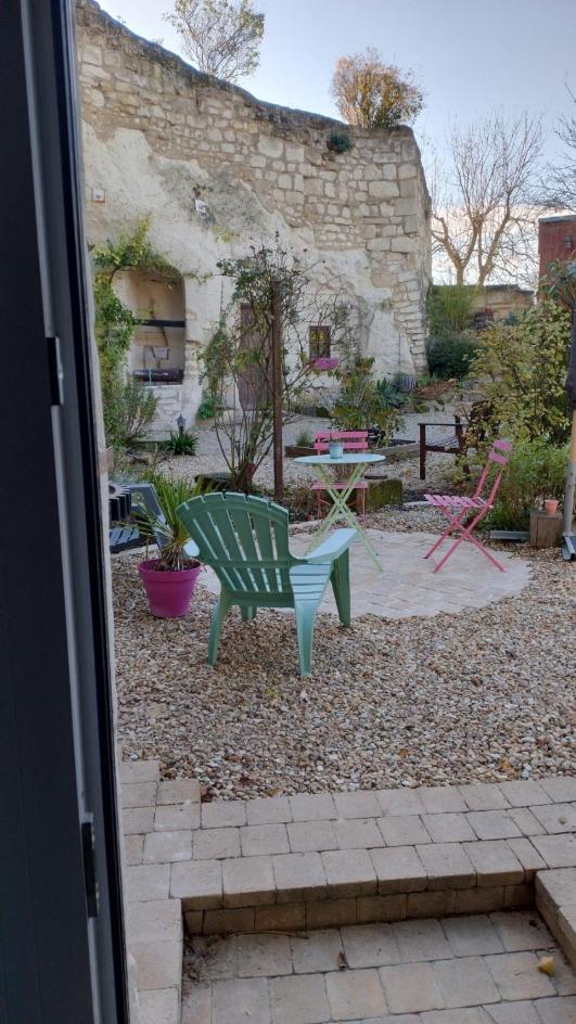 Les Troglos De Beaulieu Loches Exterior photo